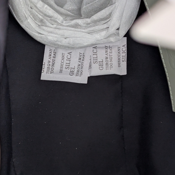 House Of Little Bunny Yumi Gray Suede Women's Bag - Picture 9 of 9